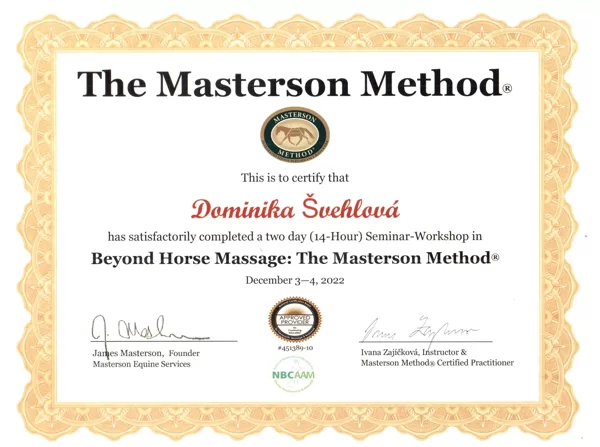 Masterson Method - základní víkendový seminář